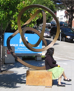 “Cycle” in San Francisco - sculpture by Roger Berry 